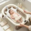 Faltbare Baby Badewanne,Babybadewanne mit Thermometer und Produktbild-Vorschau 1