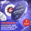 20 x CR2450 Wilhelm Lithium Knopfzelle 3V 600mAh Produktbild-Vorschau 2