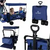Skládací plážový transportní vozík LUARO s přístřeškem a Náhled obrázku produktu 18