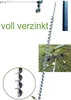 Bohrmaschine Erdbohrer 30mm mit langer Wendel - Pfahlbohrer Produktbild-Vorschau 1
