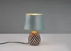 Tischlampe - Grün - Grüngrau - Goldgelb - H 26 cm - Keramik Produktbild-Vorschau 5
