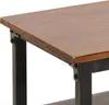 Lowboard HWC-N28, regał TV, kółka 2 przegrody, struktura 3D Podgląd zdjęcia produktu 3
