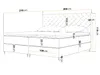 GrainGold Boxspringbett Bergamo 200x200 - Bett mit Matratze Produktbild-Vorschau 10
