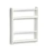 Zeller Wandregal m. 2 Ablagen, MDF, weiß, 42 x 9 x 56 cm Produktbild-Vorschau 2