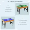 HOMCOM 4 v 1 Multigame herní stůl, společenský herní stůl s Náhled obrázku produktu 5