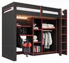 Postel s horní palandou o rozměrech 90x200 cm, vybavená Náhled obrázku produktu 5