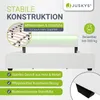 Juskys Polsterbett Lyon 180 x 200 cm mit Bettkasten, LED Produktbild-Vorschau 7
