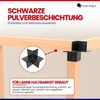 GeZu Impex Pfosten Eckverbinder 71 x 71 mm Schwarz Produktbild-Vorschau 4