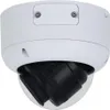 A white dome security camera is shown against a white background. Produktbild-Vorschau