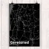 Mr. & Mrs. Panda Bild Geretsried DIN A3 - Geschenk, Produktbild-Vorschau 2