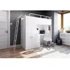 Marlux-Meble Hochbett Kinderbett JSM-4 80x190 mit Produktbild-Vorschau 2