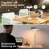ZMH Tischlampe Solar Akku Nachttischlampe Led Kabellos Produktbild-Vorschau 7