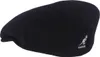 Kangol Flat Cap Schiebermütze 504 aus reiner Wolle in blau Produktbild-Vorschau