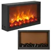 Dekorativer LED-Kamin, aus Metall, 10 x 41 x 25 cm Produktbild-Vorschau 13