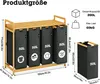 Adel Dream Wäschekorb mit Bambusrahmen, 200 l, 4 Produktbild-Vorschau 7