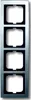 Busch-Jaeger 1724-80 Wandplatte/Schalterabdeckung Chrom Anteprima dell’immagine prodotto 7