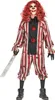 Děsivý klaunský kostým na Halloween pánský kostým barevný Náhled obrázku produktu 1