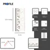 ProfileXXL PVC Eckwinkel, Eckprofil, Kantenschutz 2,5m Weiß Produktbild-Vorschau 2