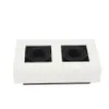 OSMIN RIM 2 Blanc Noir IP20 plafonnier double carré blanc Voir les images du produit 8