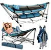 Hanging chair do biwakowania z metalowym stelażem, Podgląd zdjęcia produktu 1