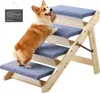 Schody dla psów VEVOR 630 x 470 x 490 mm, 4-stopniowe Podgląd zdjęcia produktu 1