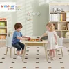 Table pour enfants AIYAPLAY avec 2 chaises, ensemble de Voir les images du produit 2