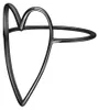 Wildcat Ring - Small Heart Ring - Schwarz, 21,0 mm - Produktbild-Vorschau 3