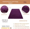 Carpetsale24 Hochflor Teppich Uni Einfarbig Modern Shaggy Produktbild-Vorschau 3