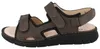FINN COMFORT Wanaka Soft Herren Sandale grau Nubukleder - Produktbild-Vorschau 2