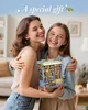 Puzzle 3D, Mini Domek DIY, Niebieski Kwiat Anny, Cutebee, Podgląd zdjęcia produktu 15