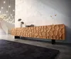 DELIFE Lowboard Solu 260 cm Akazie Natur 2 Türen 6 Schübe Produktbild-Vorschau 1