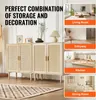 A rattan sideboard with four doors, shown in a room setting and as part of a collage of different room applications. Anteprima dell’immagine prodotto