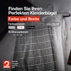 MAWA Hosenbügel, 25er-Set, rutschfest, 35 cm, Weiß, für Produktbild-Vorschau 6