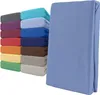 Spannbettlaken Jersey 180-200x200 Hellblau 100% Baumwolle Produktbild-Vorschau 1