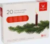 WIEDEMANN Baumkerze 96x13mm 20er rot durchgefärbt Produktbild-Vorschau 6