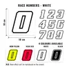 Autocollant numéro de course pour Moto "5" Race Moto GP, Voir les images du produit 2
