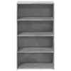 The Living Store Highboard Betongrau 70x41x124 cm Produktbild-Vorschau 4