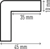 DURABLE Eckschutzprofil C35 magn., 5 Stk, Gelb/Schwarz, Produktbild-Vorschau 3