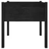 The Living Store Pflanzkübel 2 Stk. Schwarz 70x70x70 cm Produktbild-Vorschau 5