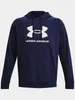 A navy blue Under Armour hoodie with the brand logo on the front. Anteprima dell’immagine prodotto