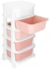 Springos Spielzeugregal Schubladenschrank Rollcontainer 5 Produktbild-Vorschau 5