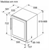 Siemens iQ500, Cave à vin avec porte vitrée, 82 x 60 cm, Voir les images du produit 12