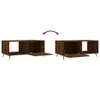 Couchtisch Braun Eichen-Optik 90x50x40 cm Holzwerkstoff Produktbild-Vorschau 8
