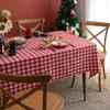 Tischdecke in rotem italienischem Karomuster, 140 x 240 cm, Produktbild-Vorschau 6