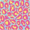 MuchoWow® Mauspad Mousepad Pantherdruck - Rosa - Gelb - Produktbild-Vorschau 1
