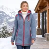 Cappotto in pile Nebulus NORSKINI donna, cappotto caldo, Anteprima dell’immagine prodotto 5