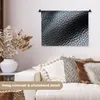 MuchoWow® Wandteppich Wandbehang Leder - Textur - Schwarz - Produktbild-Vorschau 2