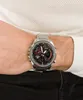 A person's wrist wearing a Casio Edifice watch. Náhled obrázku produktu