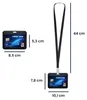 kwmobile 2x ID Karten Schutzhülle - 2er Set PP Hülle für Produktbild-Vorschau 5