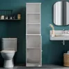 Szafka łazienkowa słupek wysoki biała 40x38x160 BR6We Podgląd zdjęcia produktu 9